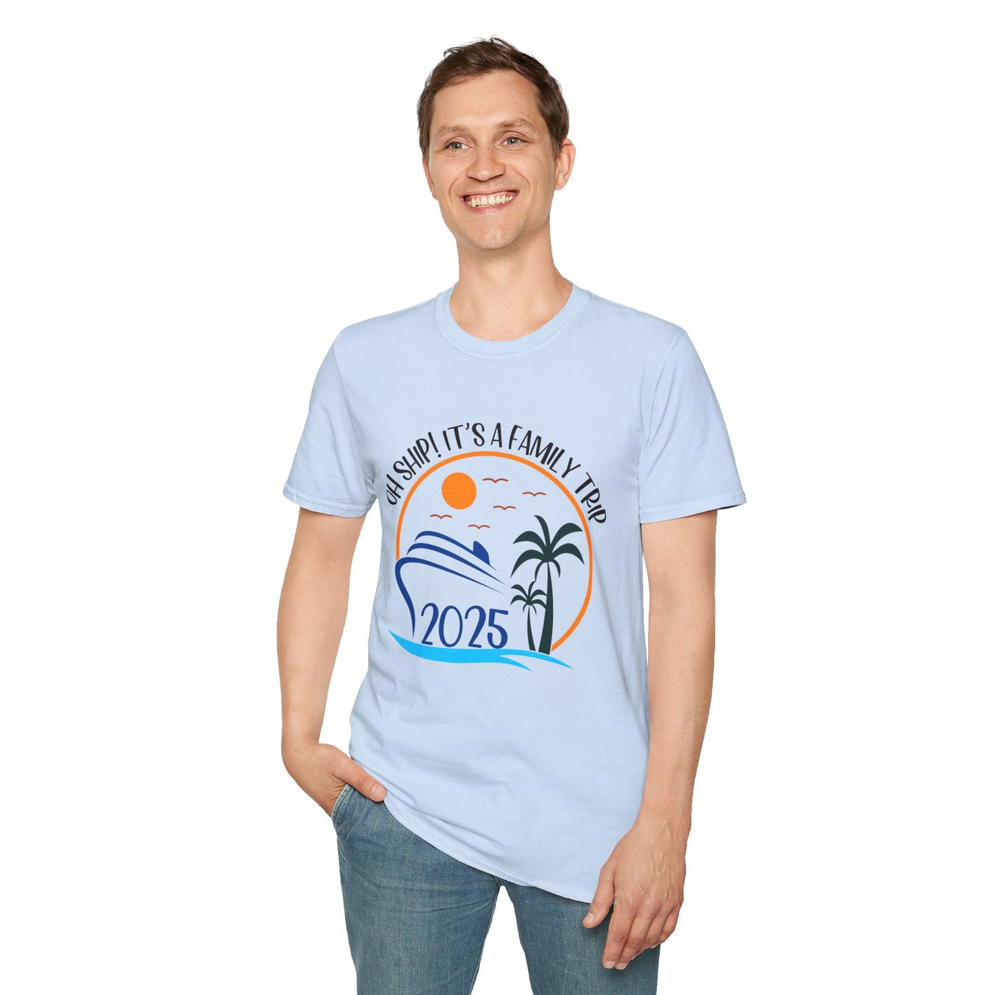 Oh Ship! It’s a Family Trip" Cruise T-Shirt