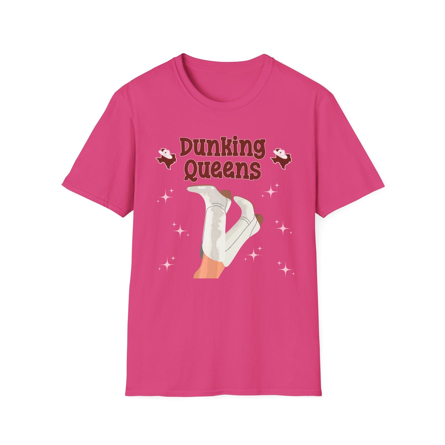 Dunking Queens Unisex Softstyle T-Shirt