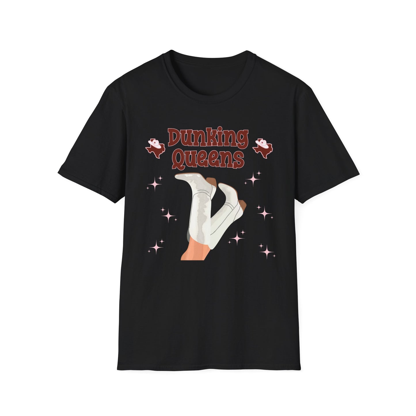Dunking Queens Unisex Softstyle T-Shirt