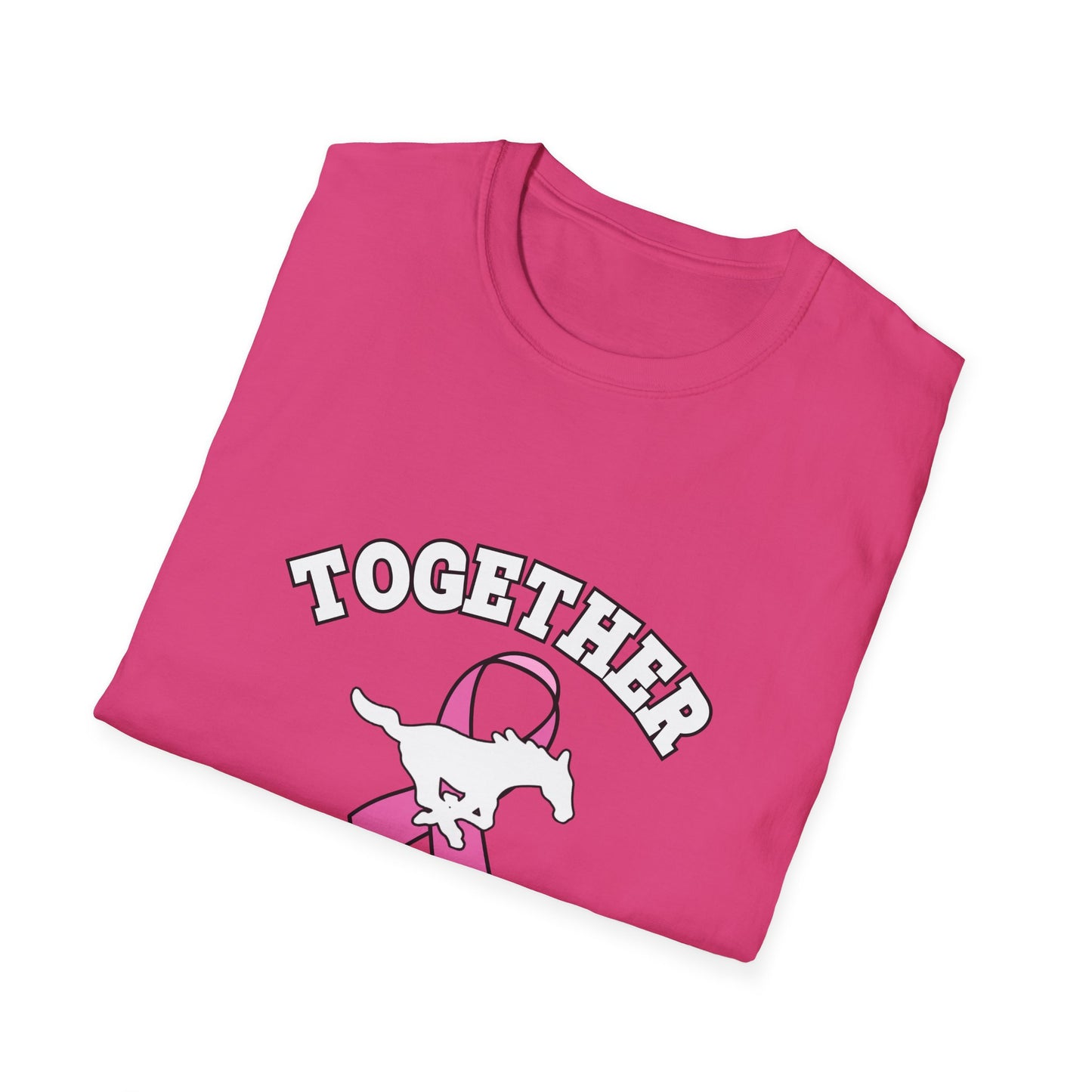 Mustangs Breast Cancer Awareness T-Shirt