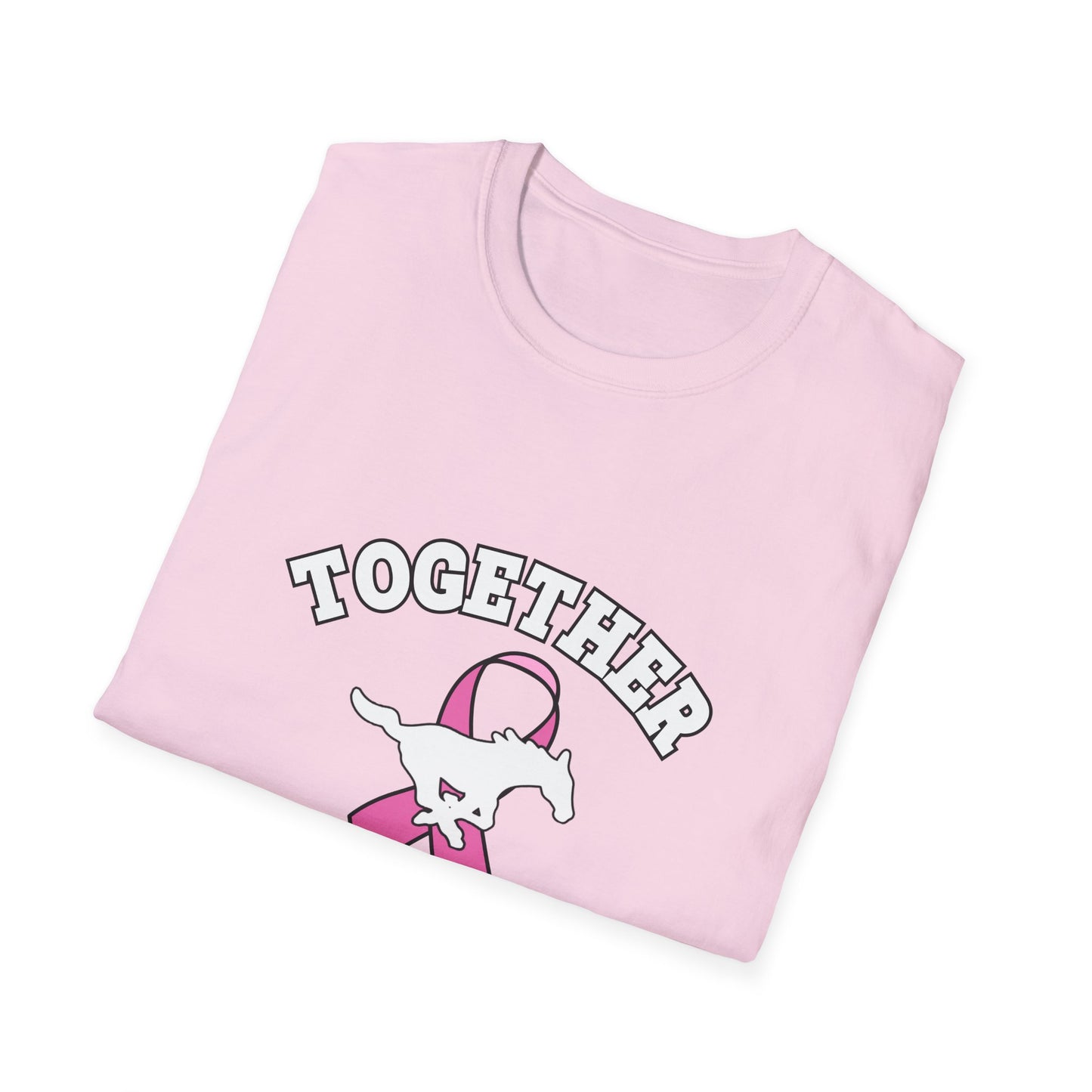 Mustangs Breast Cancer Awareness T-Shirt