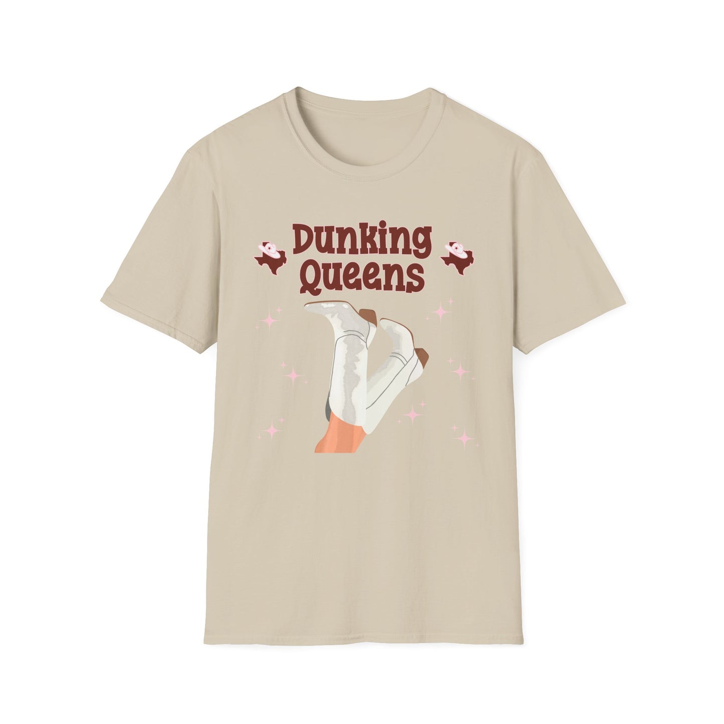 Dunking Queens Unisex Softstyle T-Shirt