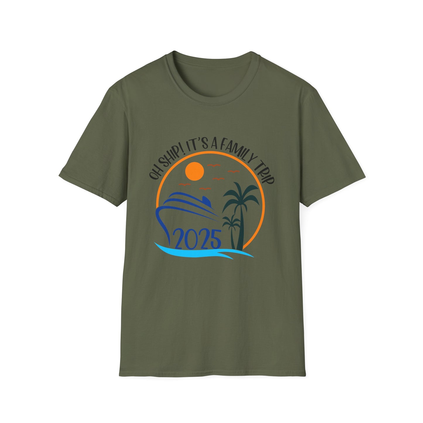 Oh Ship! It’s a Family Trip" Cruise T-Shirt