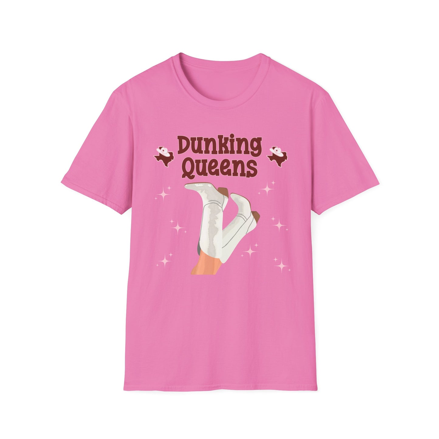 Dunking Queens Unisex Softstyle T-Shirt