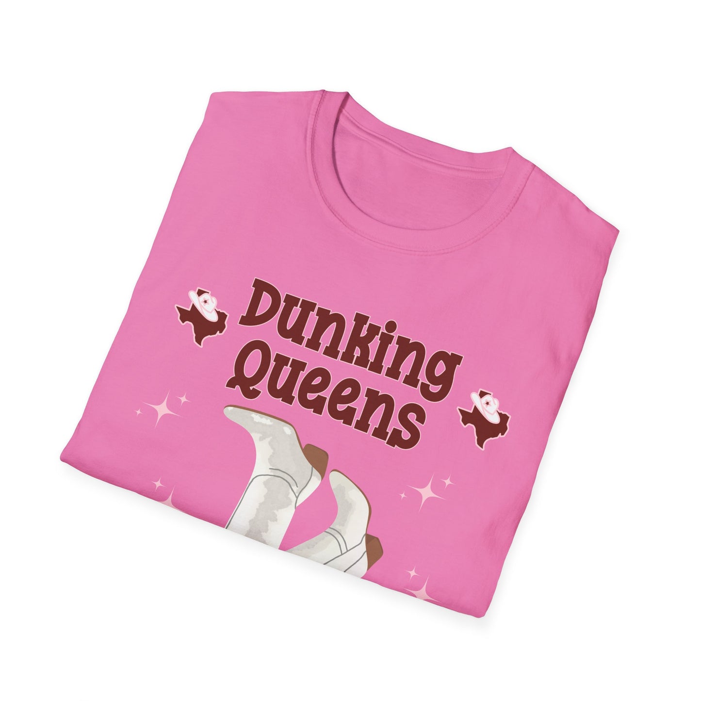 Dunking Queens Unisex Softstyle T-Shirt