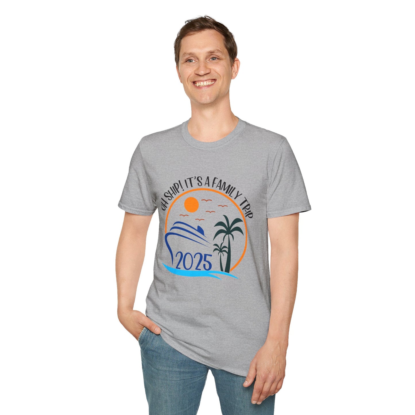 Oh Ship! It’s a Family Trip" Cruise T-Shirt