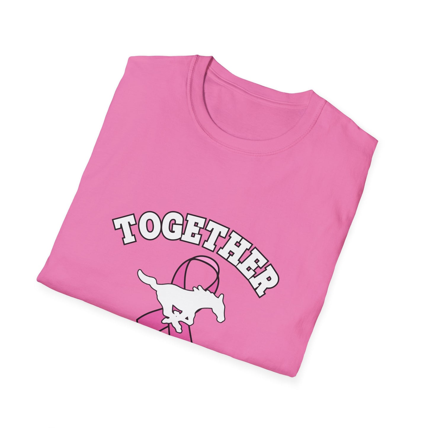 Mustangs Breast Cancer Awareness T-Shirt