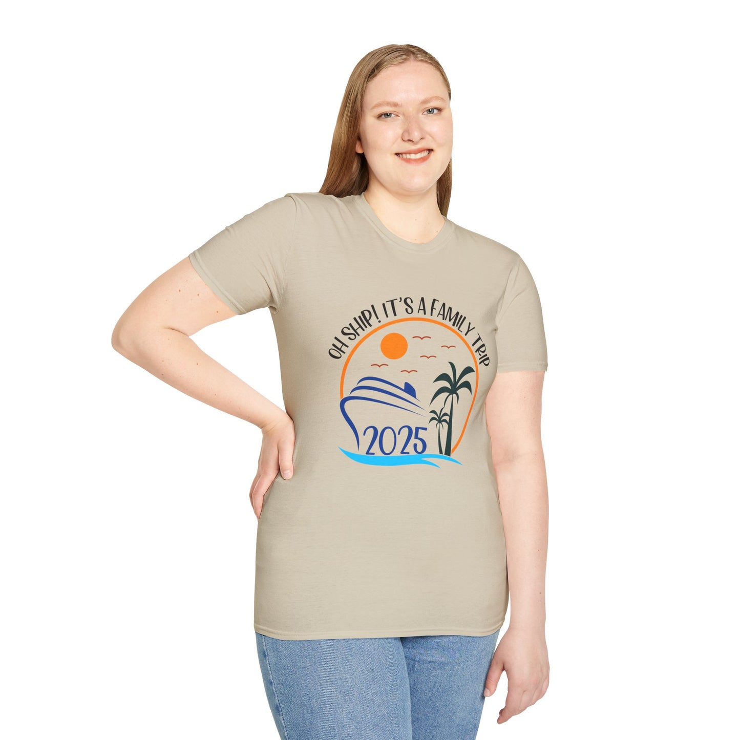 Oh Ship! It’s a Family Trip" Cruise T-Shirt