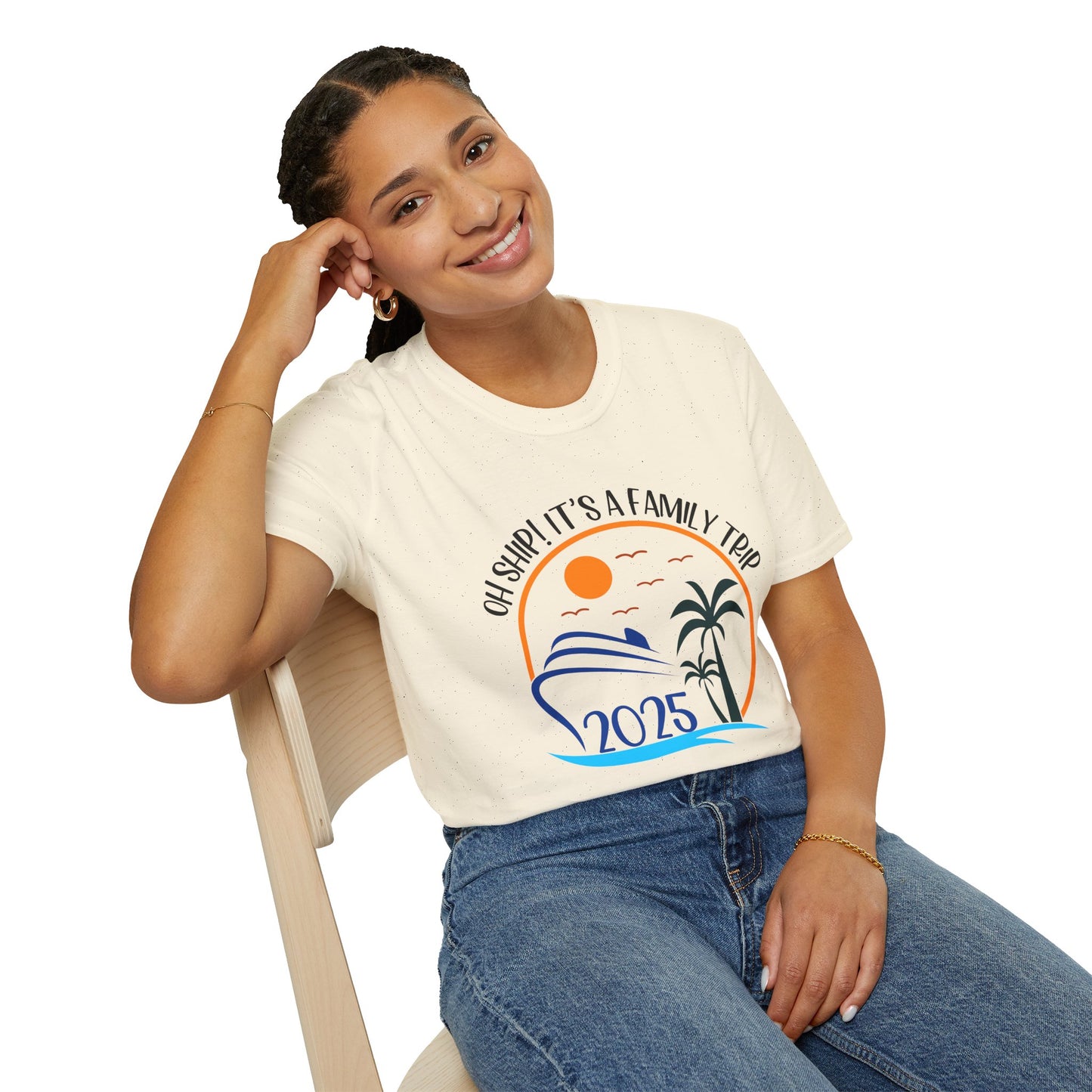 Oh Ship! It’s a Family Trip" Cruise T-Shirt