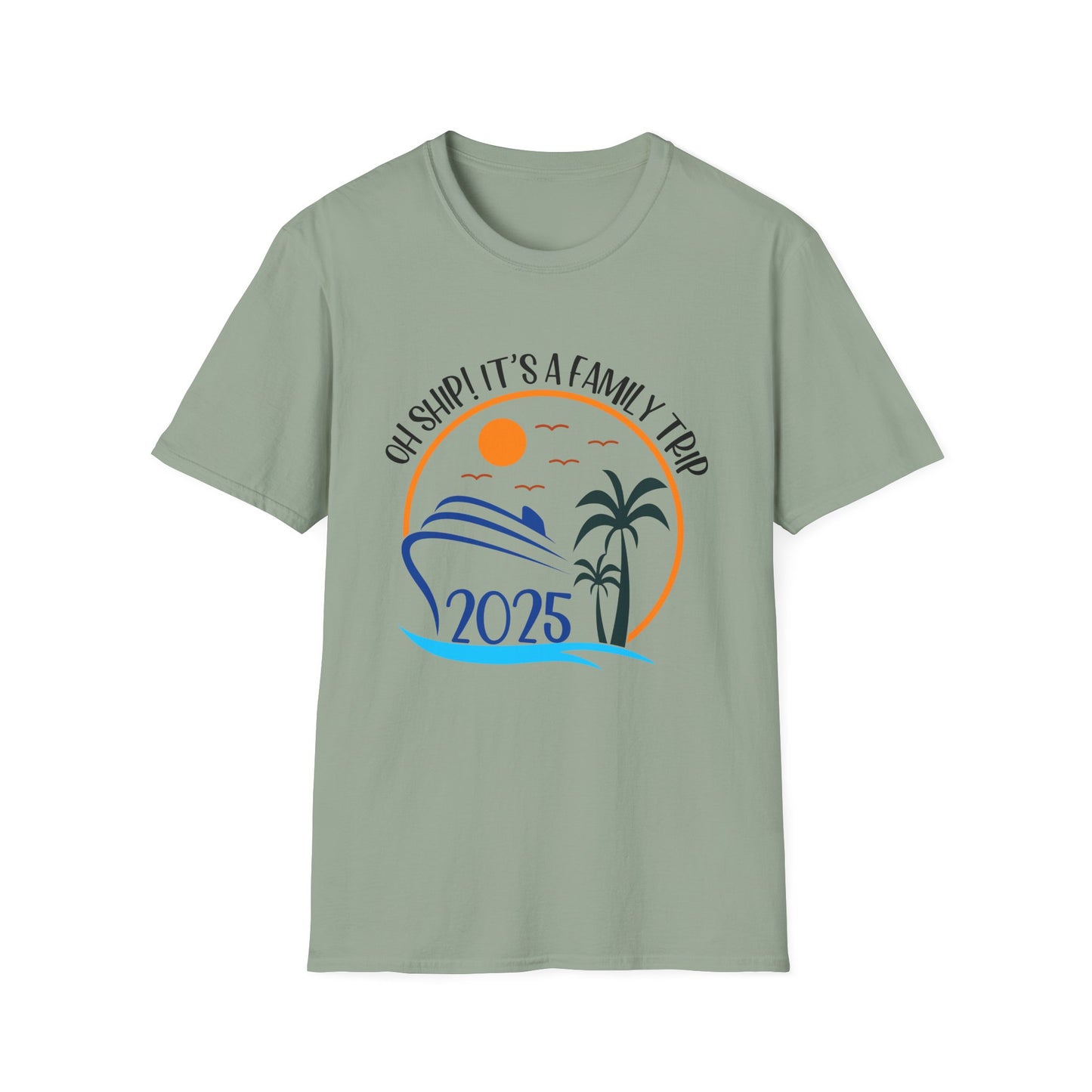 Oh Ship! It’s a Family Trip" Cruise T-Shirt