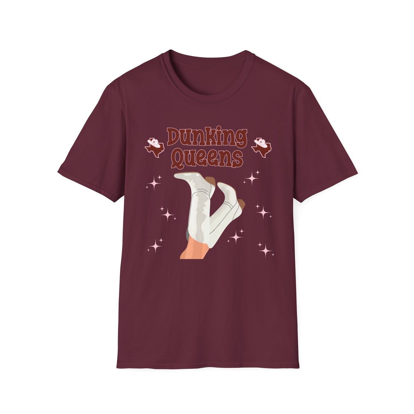 Dunking Queens Unisex Softstyle T-Shirt