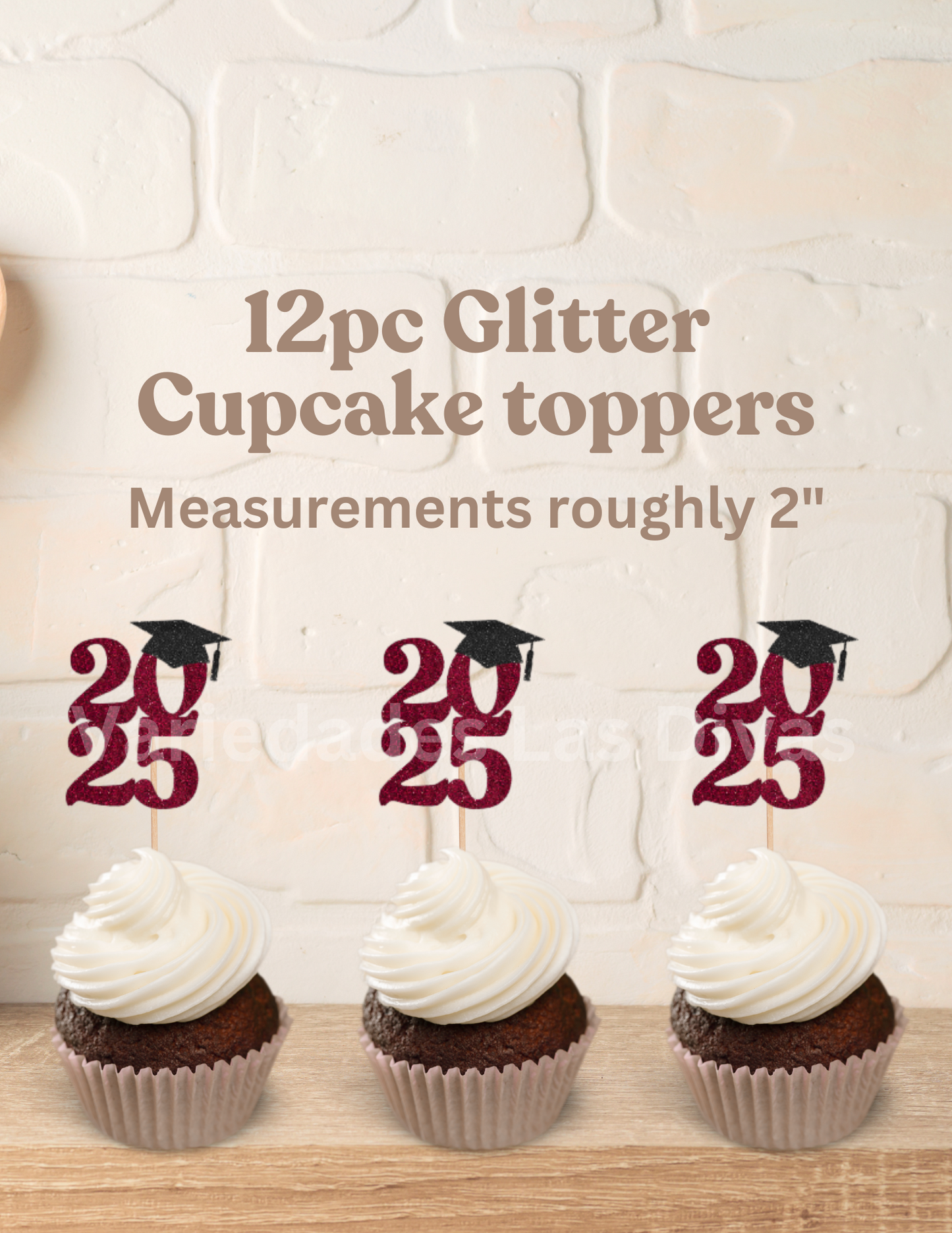 Class of 2026 Cupcake toppers