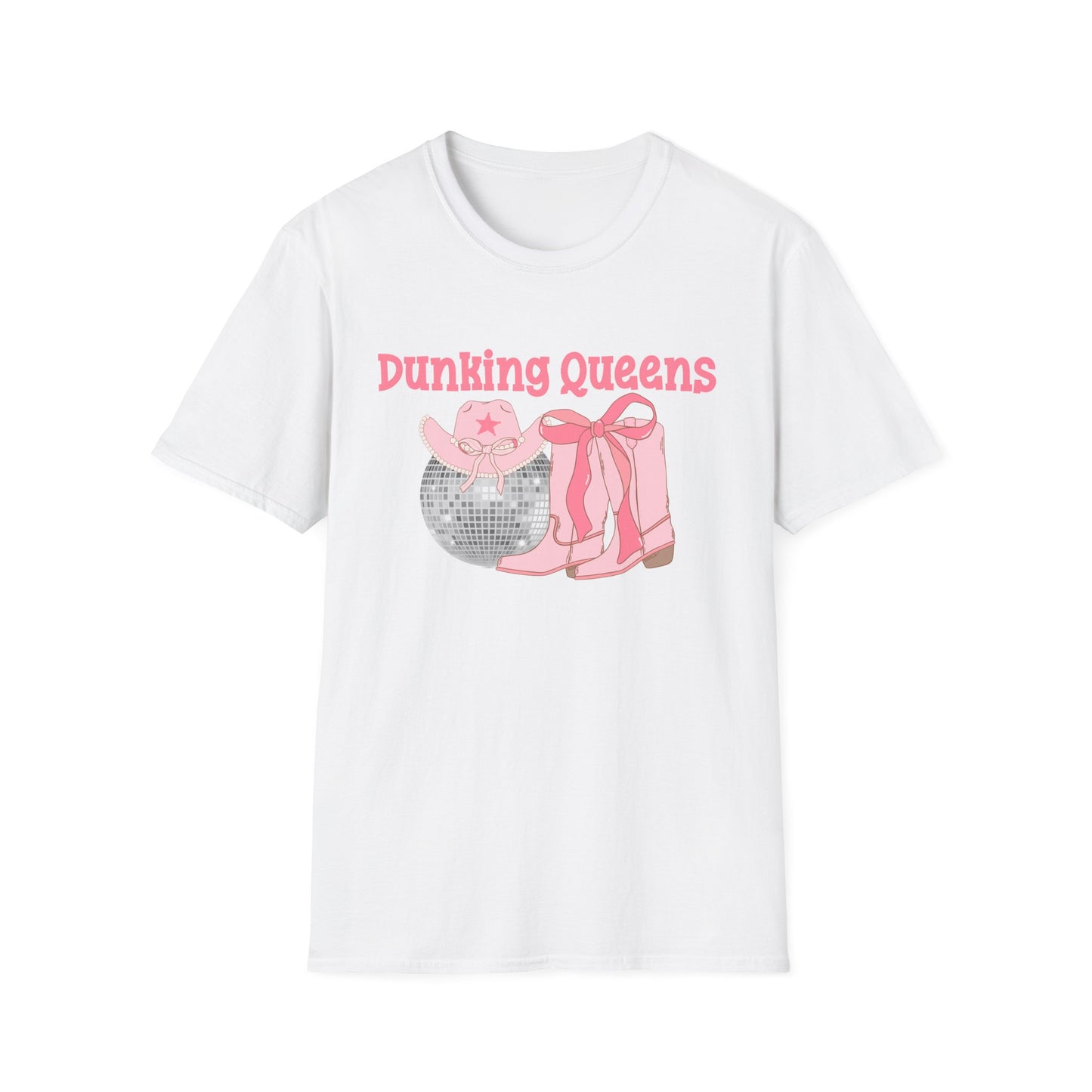 Dunking Queens Unisex Softstyle T-Shirt