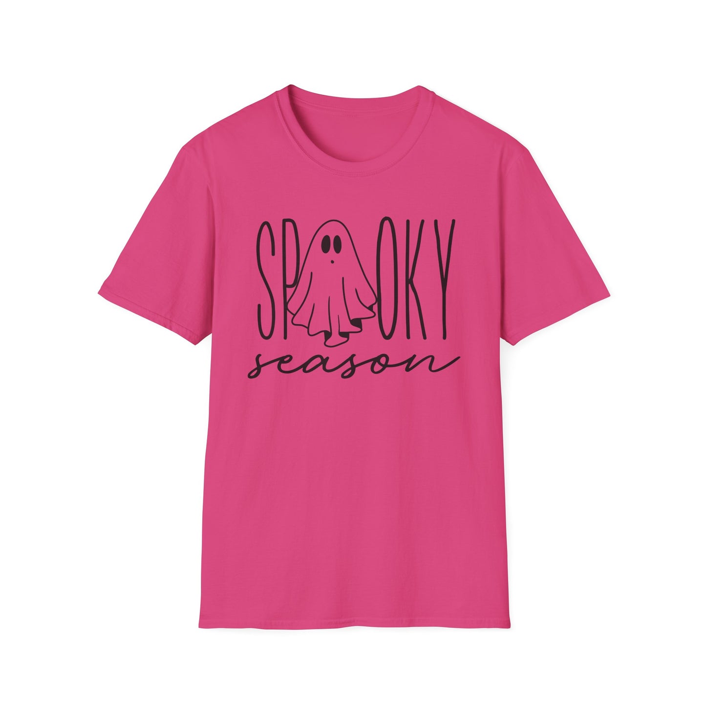Ghost Tee - Spooky Season Unisex Softstyle T-Shirt