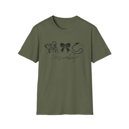 Welder Softstyle T-Shirt - He is working