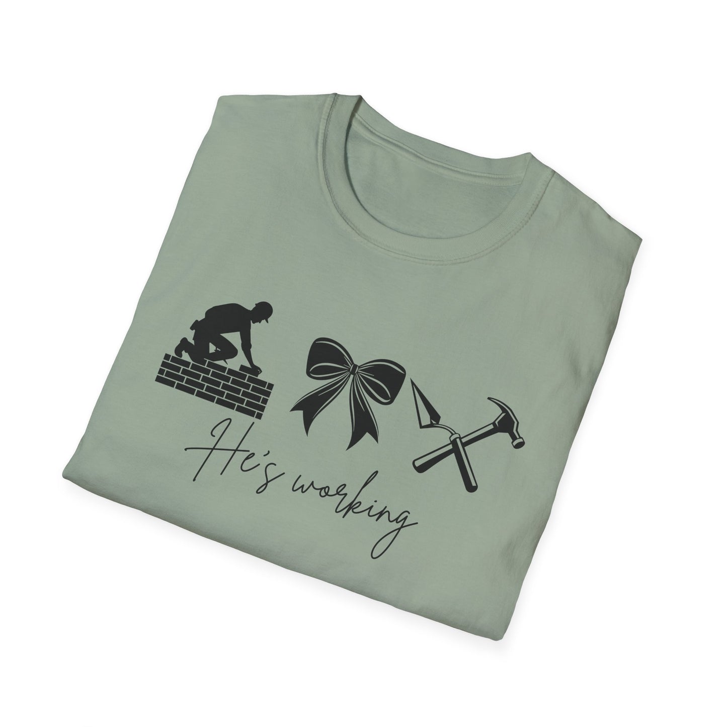 Work-themed Unisex T-Shirt, Father's Day gift, Construction humor shirt, Casual wear, Gift for him, DIY love shirt
