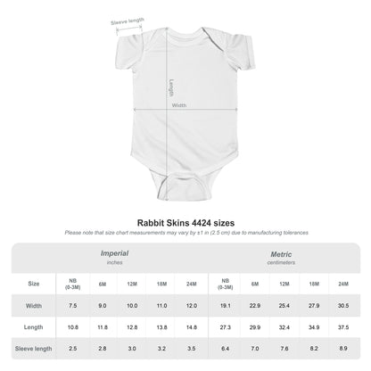 Baby Bodysuit — "Charge It to Daddy" Leopard Pink Graphic Infant One-Piece