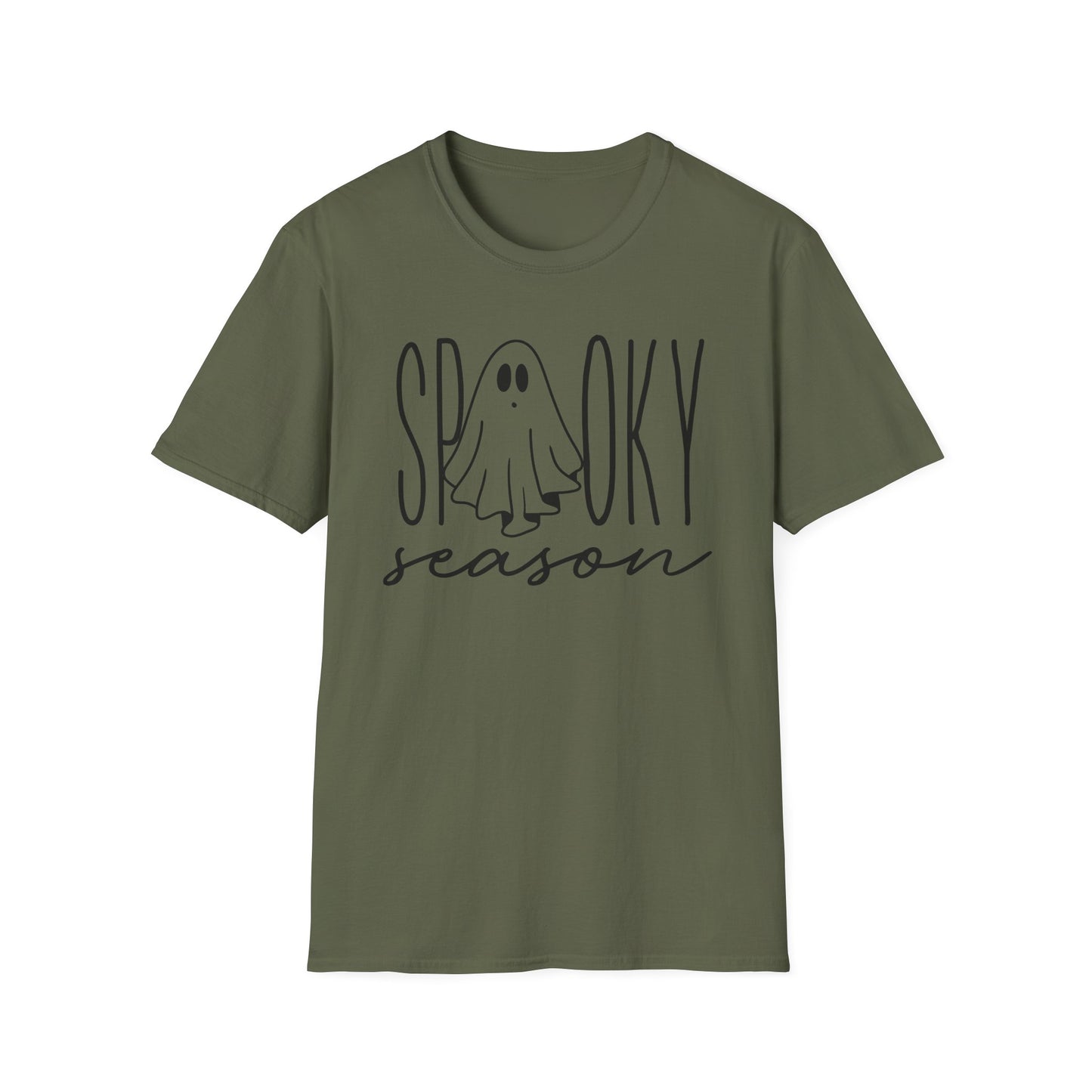 Ghost Tee - Spooky Season Unisex Softstyle T-Shirt