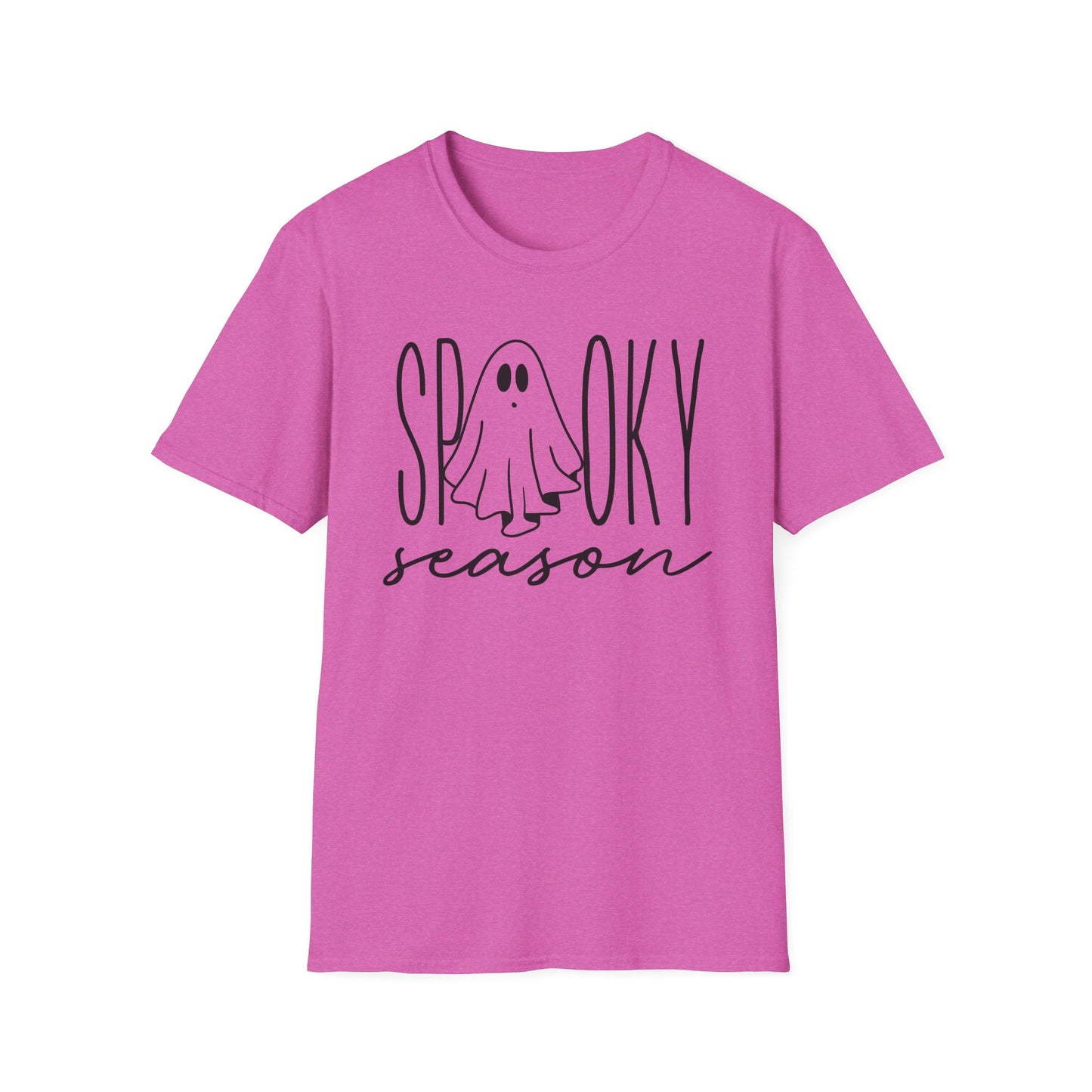 Ghost Tee - Spooky Season Unisex Softstyle T-Shirt