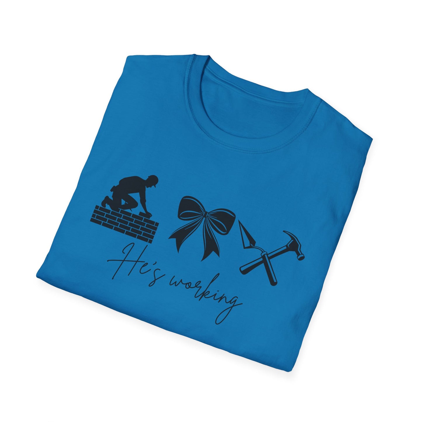 Work-themed Unisex T-Shirt, Father's Day gift, Construction humor shirt, Casual wear, Gift for him, DIY love shirt