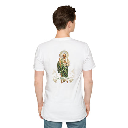 San Judas Tadeo Unisex Softstyle T-Shirt - Faith & Inspiration