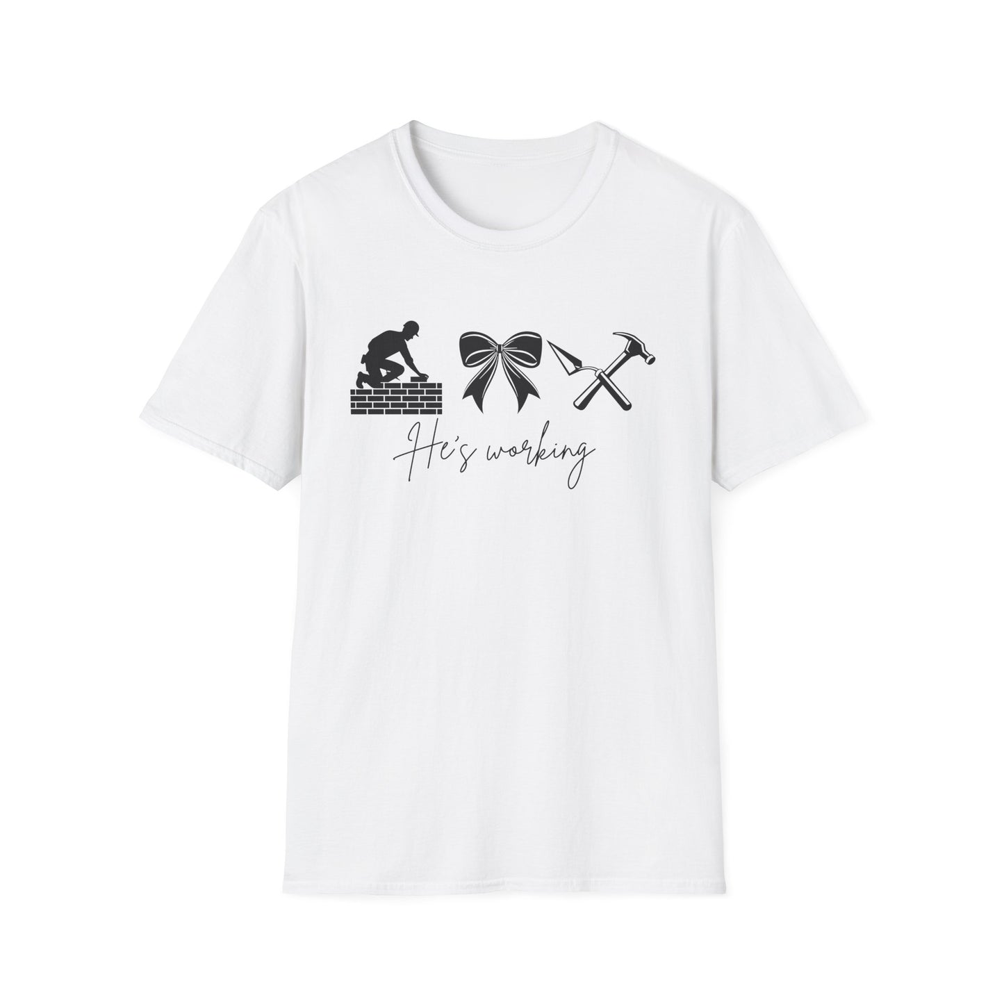 Work-themed Unisex T-Shirt, Father's Day gift, Construction humor shirt, Casual wear, Gift for him, DIY love shirt
