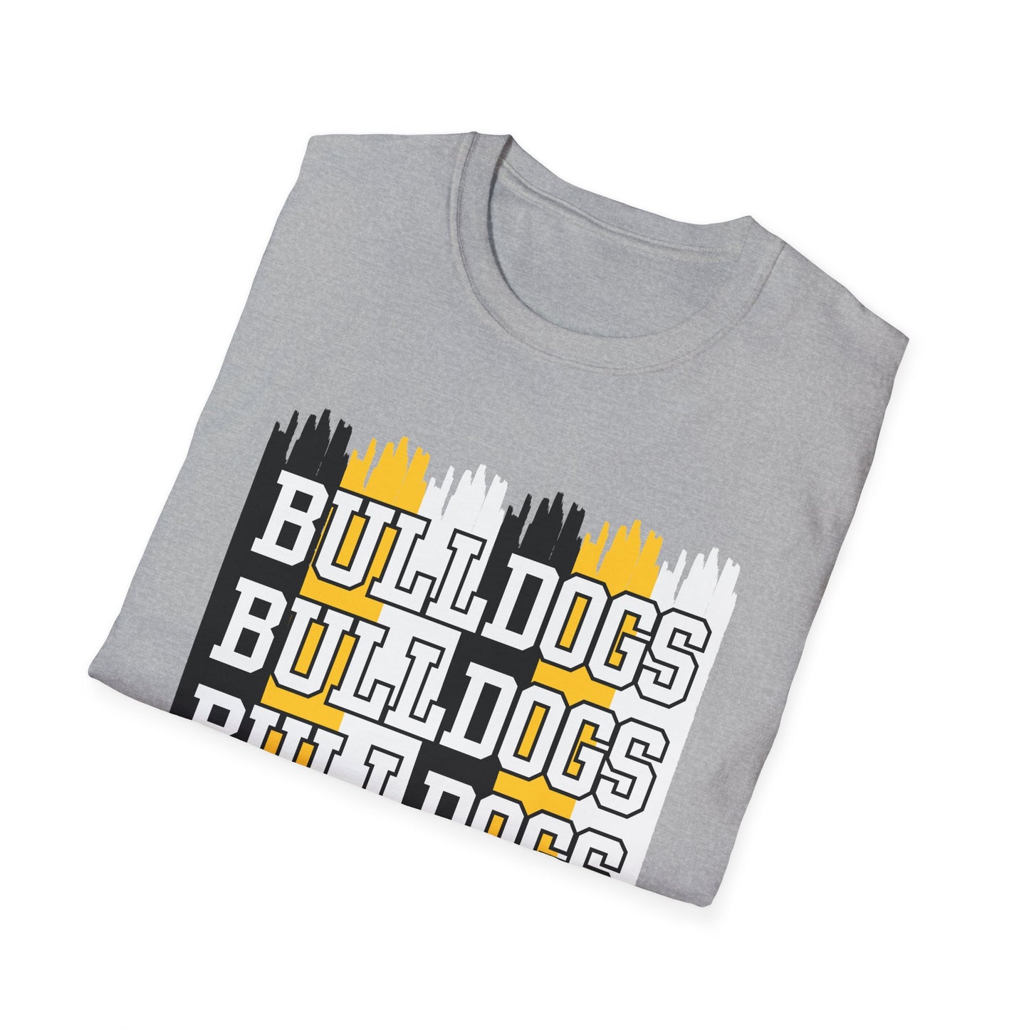 Bulldogs Spirit Unisex T-Shirt | Cheer, Sports Fan Tee, Game Day Shirt, College Apparel, Team Spirit Wear
