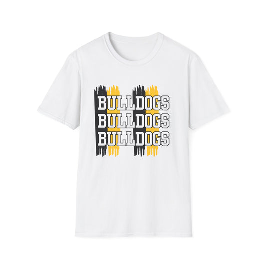 Bulldogs Spirit Unisex T-Shirt | Cheer, Sports Fan Tee, Game Day Shirt, College Apparel, Team Spirit Wear
