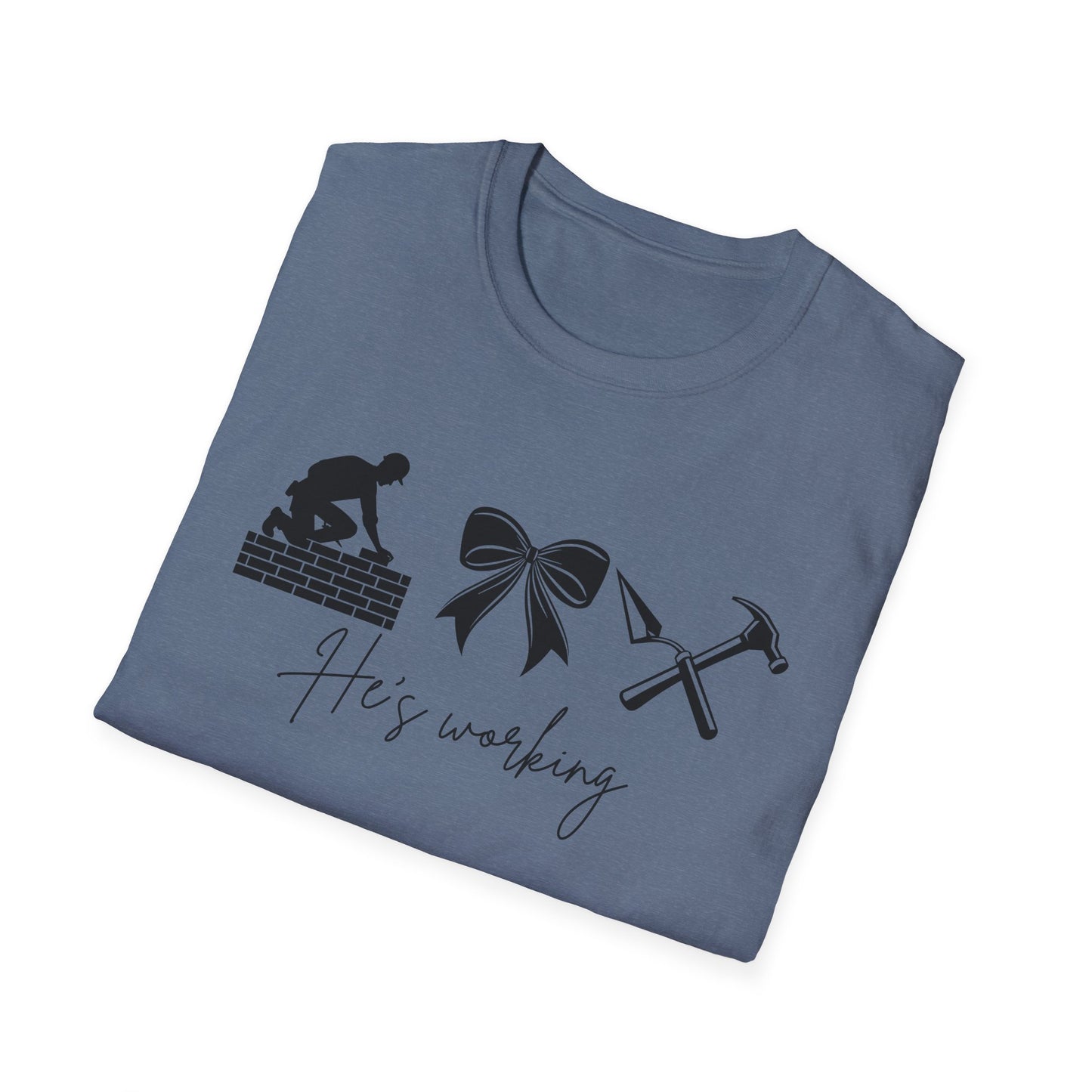Work-themed Unisex T-Shirt, Father's Day gift, Construction humor shirt, Casual wear, Gift for him, DIY love shirt