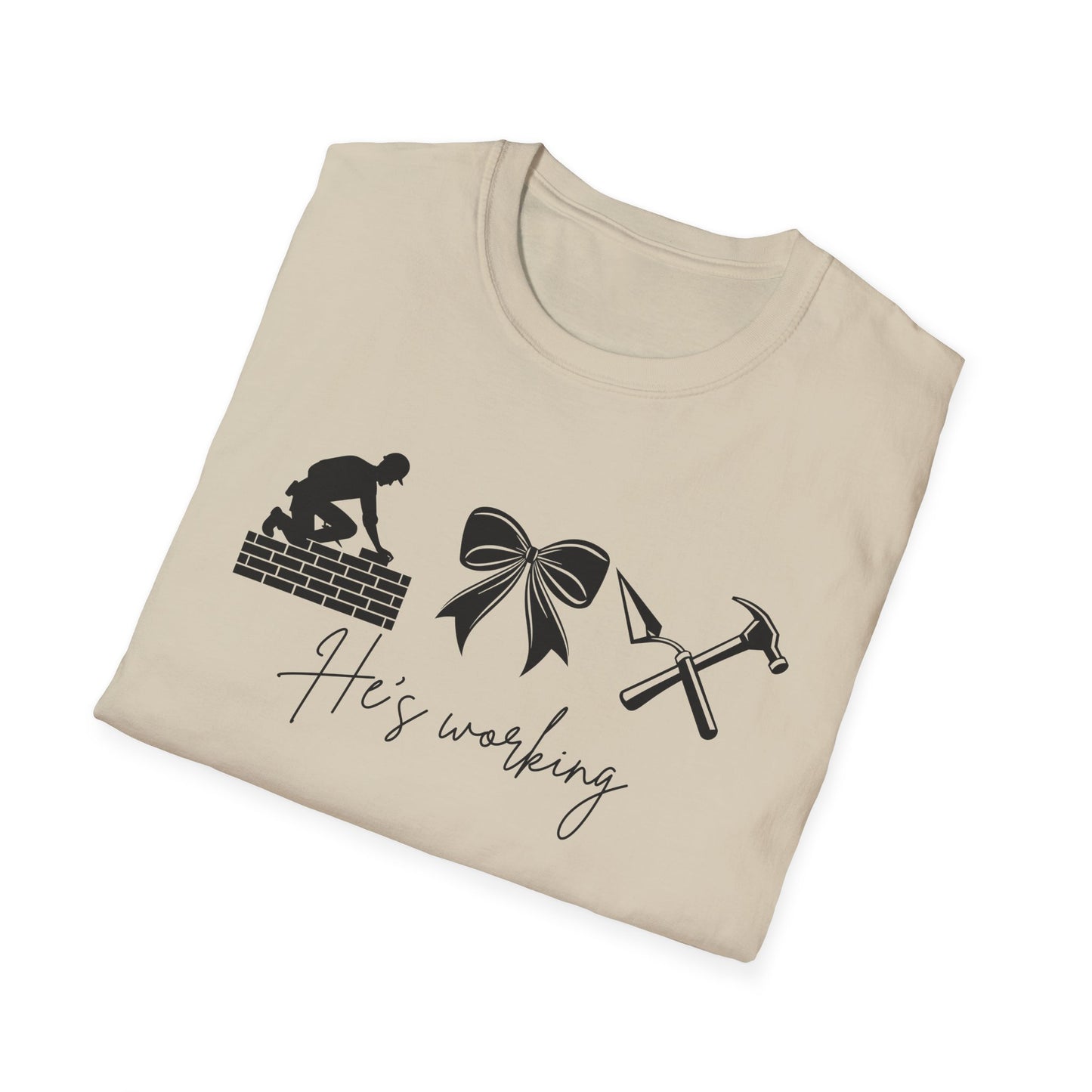 Work-themed Unisex T-Shirt, Father's Day gift, Construction humor shirt, Casual wear, Gift for him, DIY love shirt