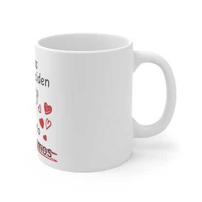 Mug — Algunos solo coinciden: Tú y Yo conectamos (Romantic Spanish Love Mug, 11 oz)