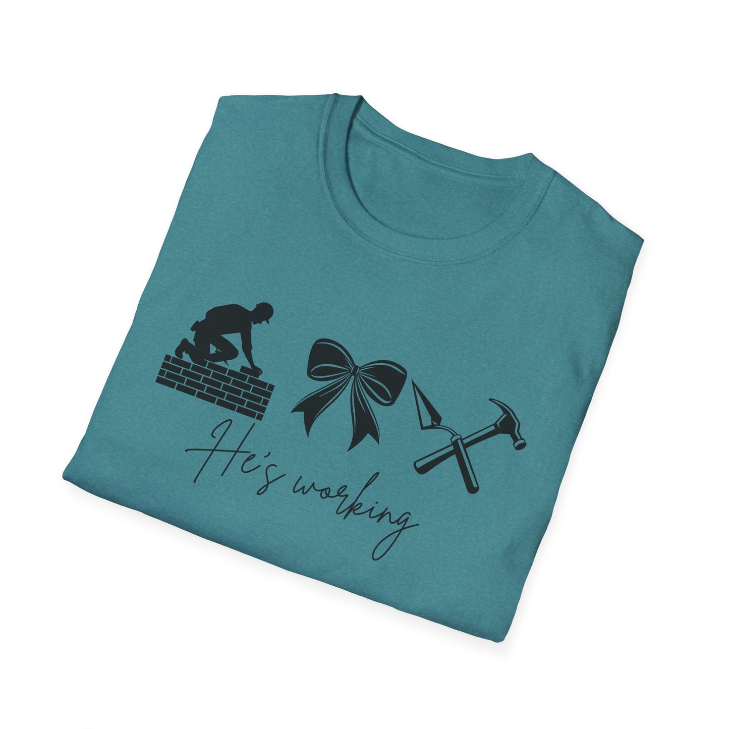 Work-themed Unisex T-Shirt, Father's Day gift, Construction humor shirt, Casual wear, Gift for him, DIY love shirt