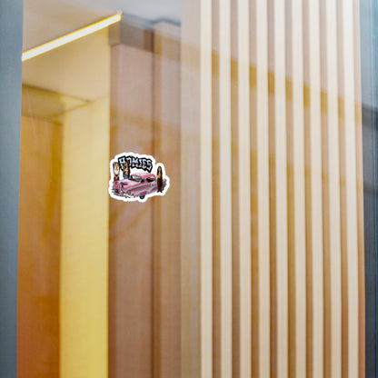 Pink Car Homies Kiss-Cut Vinyl Decals | Unique Stickers for Home Decor, Skateboards, Laptops, Gift Ideas, Urban Art