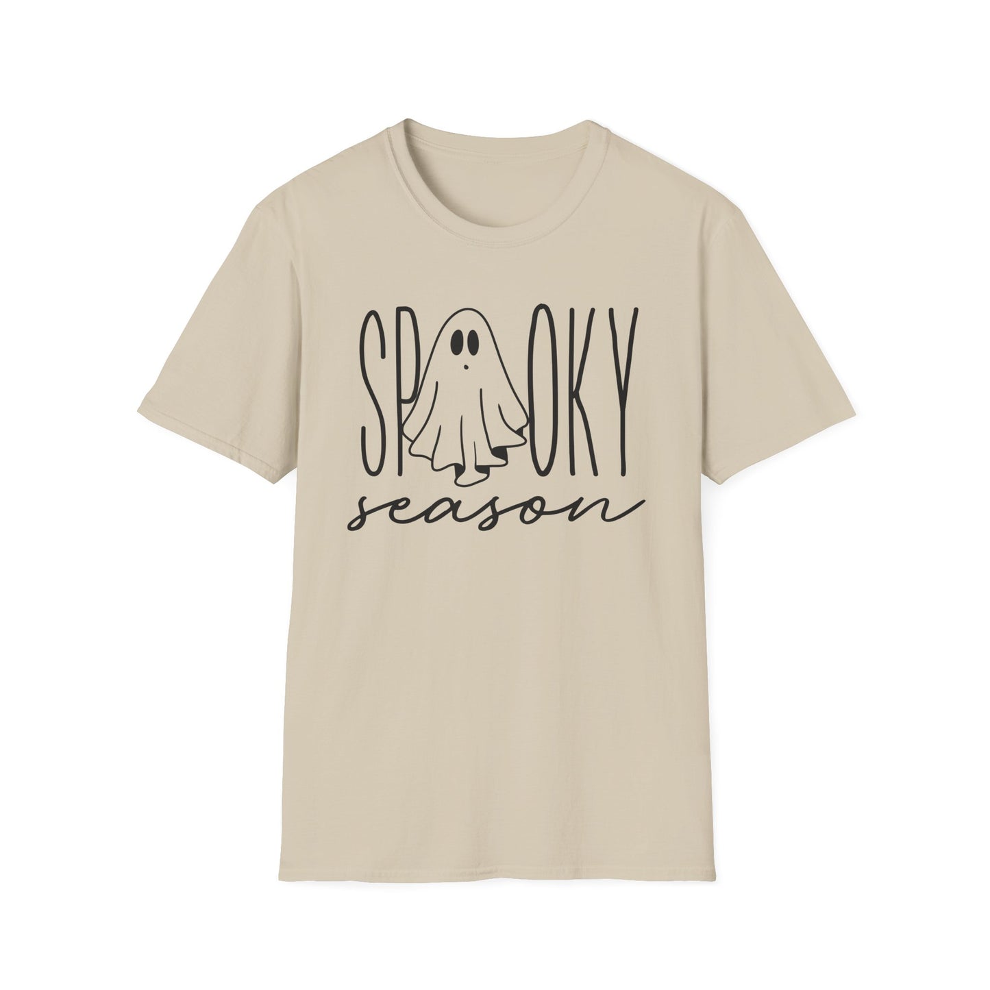 Ghost Tee - Spooky Season Unisex Softstyle T-Shirt