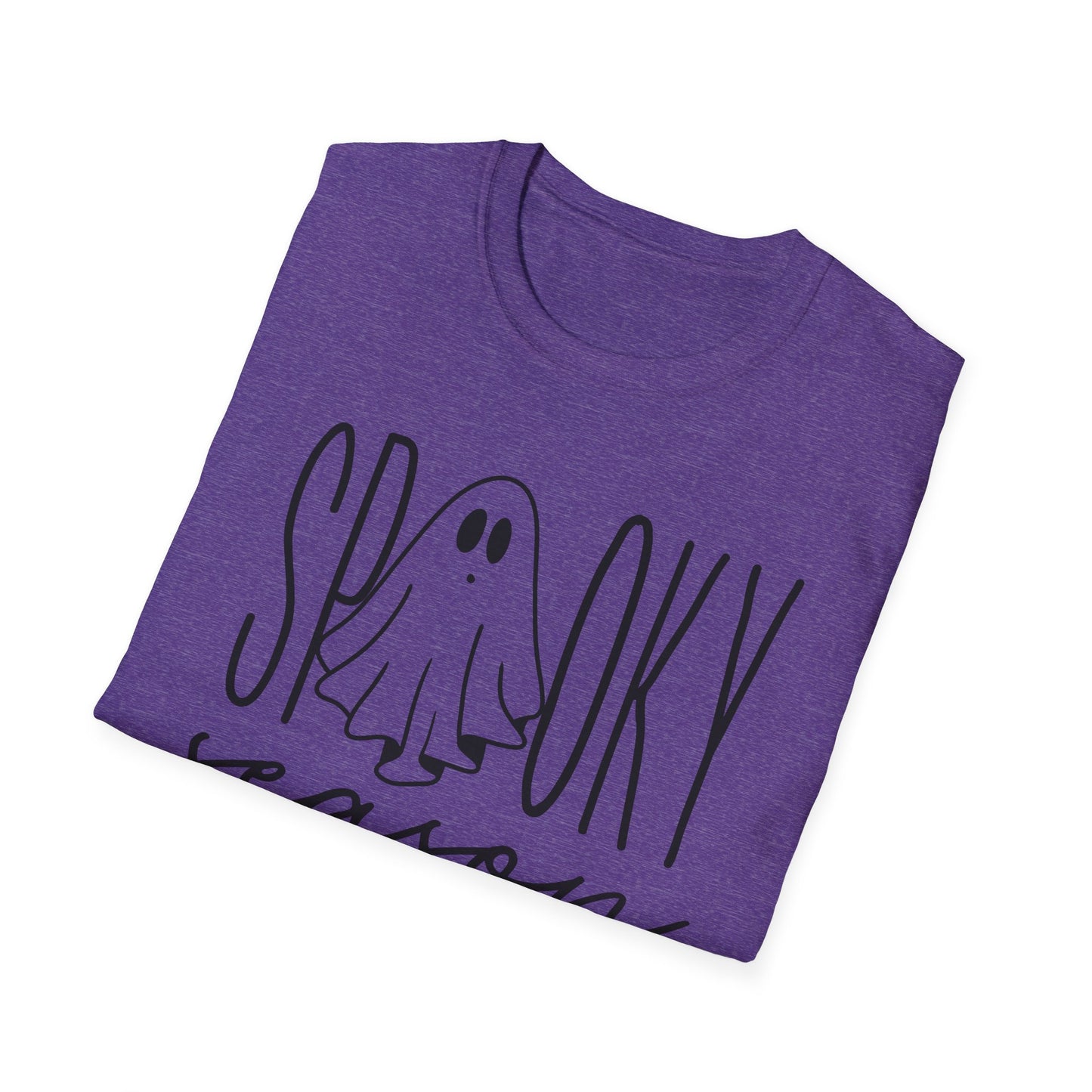 Ghost Tee - Spooky Season Unisex Softstyle T-Shirt