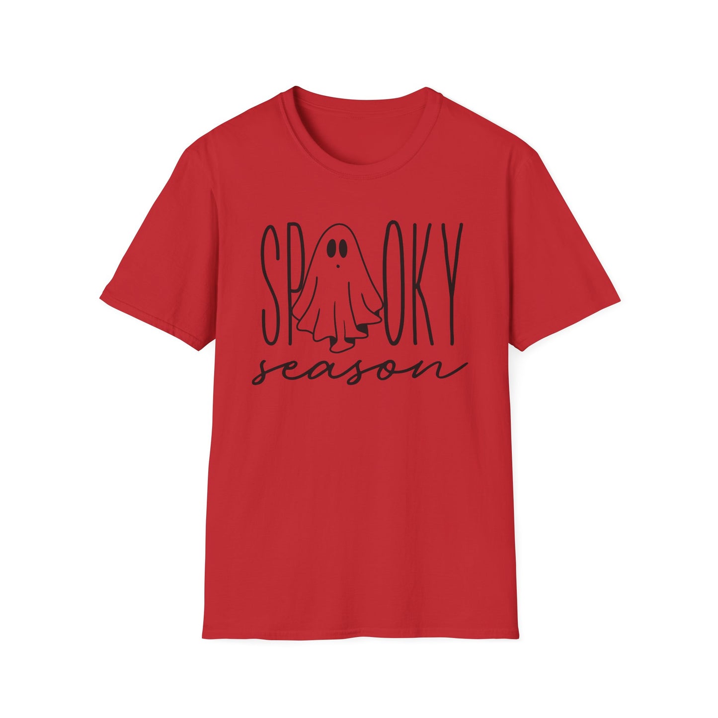 Ghost Tee - Spooky Season Unisex Softstyle T-Shirt
