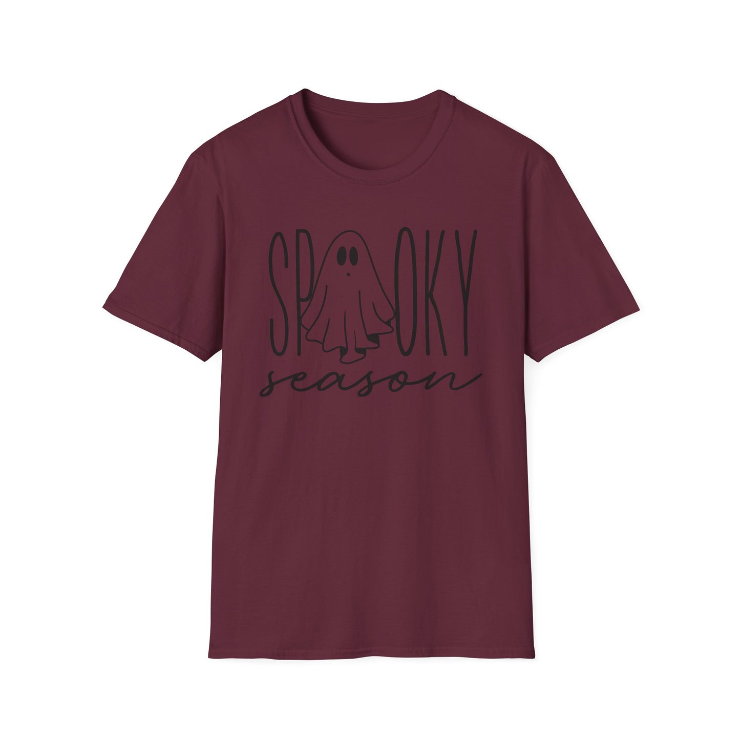 Ghost Tee - Spooky Season Unisex Softstyle T-Shirt