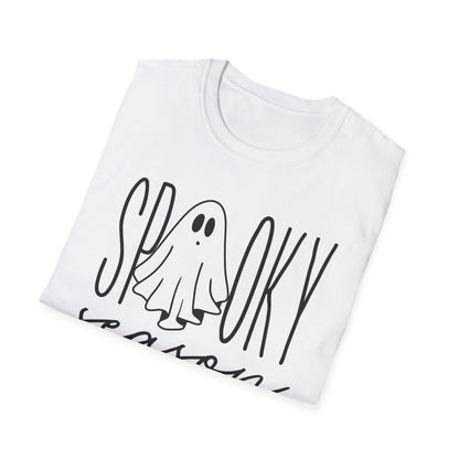 Ghost Tee - Spooky Season Unisex Softstyle T-Shirt