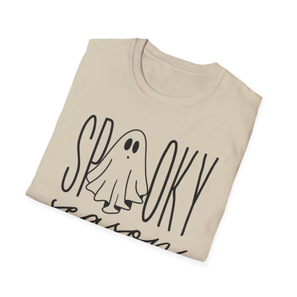 Ghost Tee - Spooky Season Unisex Softstyle T-Shirt