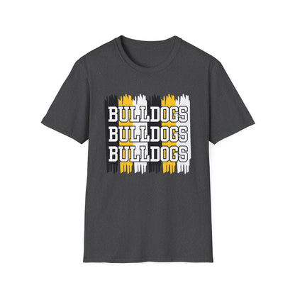 Bulldogs Spirit Unisex T-Shirt | Cheer, Sports Fan Tee, Game Day Shirt, College Apparel, Team Spirit Wear