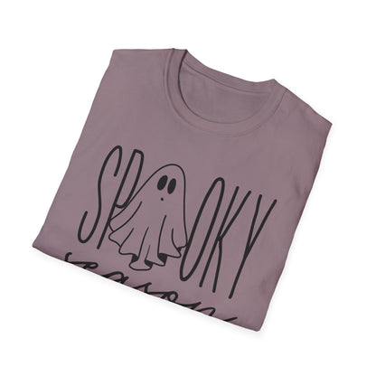 Ghost Tee - Spooky Season Unisex Softstyle T-Shirt
