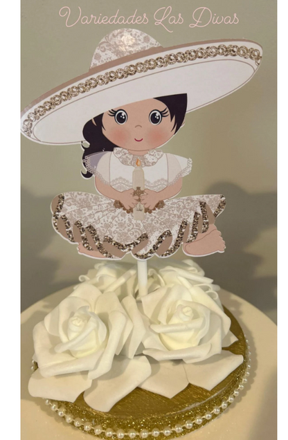 Charrita Centerpiece/ Cake topper