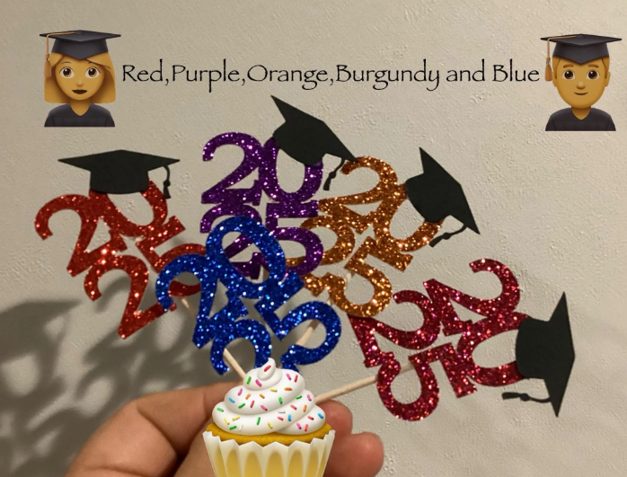 Class of 2026 Cupcake toppers